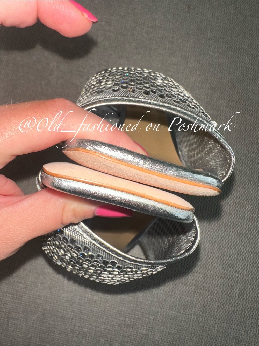 REFORMATION Mirage Rhinestone Heeled Sandals - Picture 11 of 13